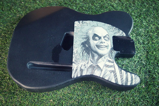 Beetlejuice Acoustasoinic Telecaster Pickguard